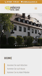 Mobile Screenshot of hotel-praehofer.de